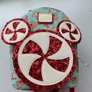 2022 Magical Loungefly Disney Parks Christmas Backpack